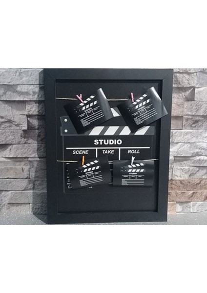 Kişisel Ipli Albüm + Mandallı Klaket Çerçeve 2’li Set HN4D9K fiyatları