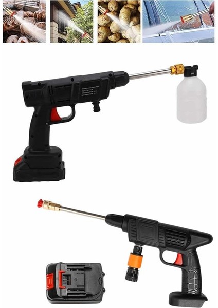 Oto Araba Yıkama Şarjlı ve Yüksek Basınçlı Oto Yıkama ve Sulama Tabancası - M871R316-K7787 indirimleri