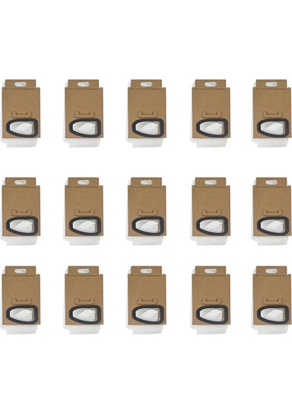 15 Adet Xiaomi Roborock H7 H6 Elektrikli Süpürge Dokunmamış Kumaş Toz Torbası Profesyonel Yedek Aksesuar Parçaları (Yurt Dışından)