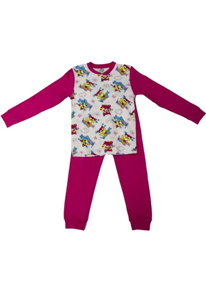 Pembe Kedi Pijama Takımı