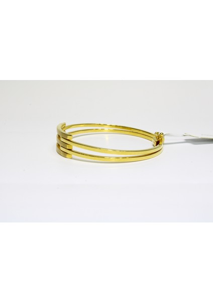 14 Ayar Altın 3 Sıralı Kaburga Kelepçe Bilezik 11.09 gr fiyatları