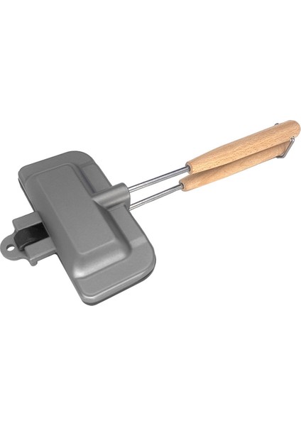 Sosisli Sandviç Tost Makinesi, Çift Taraflı Sandviç Fırın Tavası, Peynir Makinesi Sandviç Makinesi Çevirme Tavası, Kamp Kızartma Tavası (Yurt Dışından)