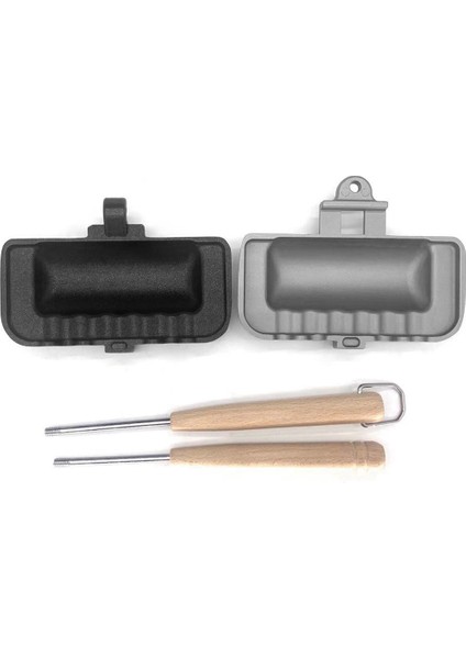 Sosisli Sandviç Tost Makinesi, Çift Taraflı Sandviç Fırın Tavası, Peynir Makinesi Sandviç Makinesi Çevirme Tavası, Kamp Kızartma Tavası (Yurt Dışından) indirimleri