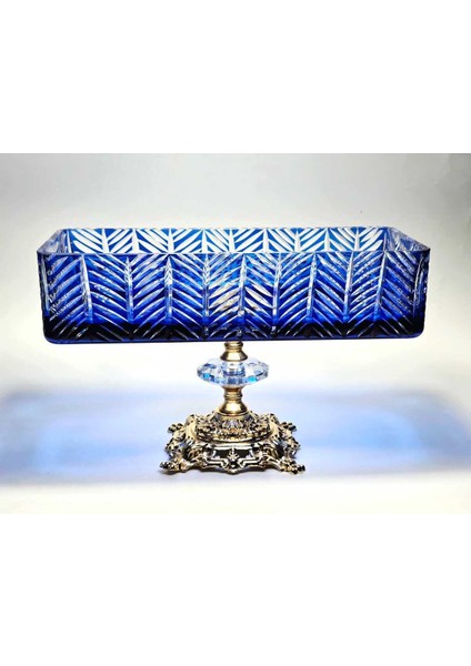 El Yapımı Kristal Paris Desenli Baton Dekoratif Sunumluk Sofra Sunum Kasesi fiyatları