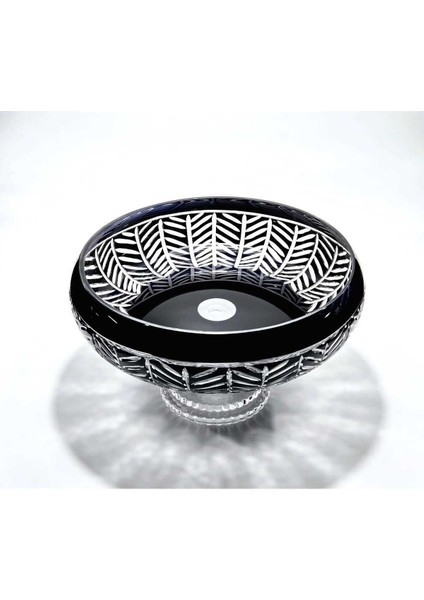 28CM Kristal Dekor Kase Paris Sofra Sunum Kasesi modelleri