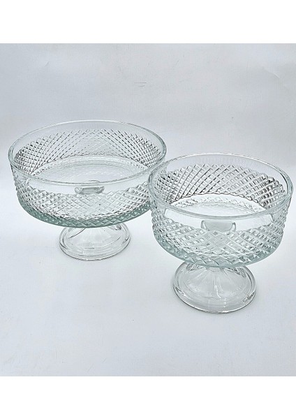 Kesme Kristal El Işçiliği 2'li Cam Kase Seti fiyatları