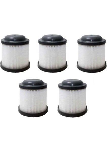 Black & Decker PVF110 PHV1210 PHV1210P PHV1210B Için 5 Adet Hepa Filtre (Yurt Dışından)