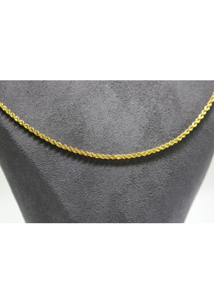 14 Ayar Altın Halat Modeli Zincir Kolye 3.47 gr fiyatları