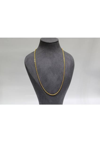 14 Ayar Altın Halat Modeli Zincir Kolye 3.47 gr indirimleri