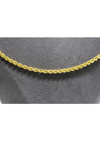 14 Ayar Altın Halat Modeli Zincir Kolye 5.11 gr fiyatları