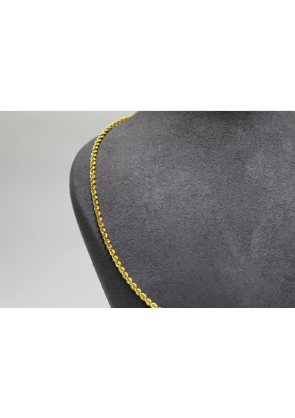 14 Ayar Altın Halat Modeli Zincir Kolye 5.11 gr modelleri