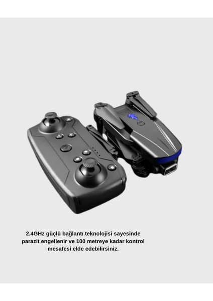 4K Kamera Özellikli Katlanabilir Drone Wi-Fi ve Yükseklik Sabitlemeli fiyatları