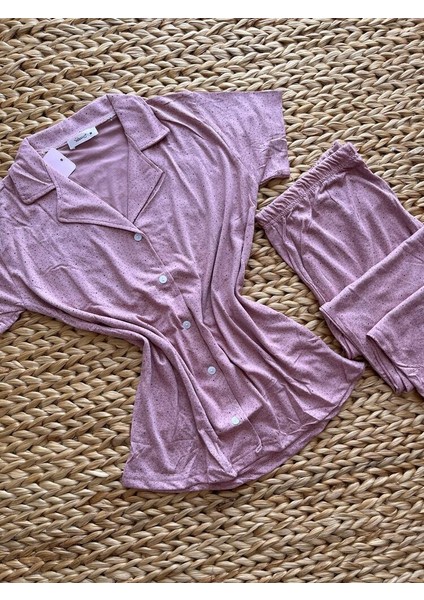 Pijamigas Viskon Puanlı Kadın Pijama Takımı fırsatları