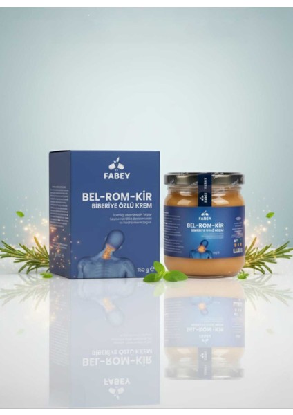 Neşe Natural Bel-Rom-Kir Biberiye Özlü Krem 150G