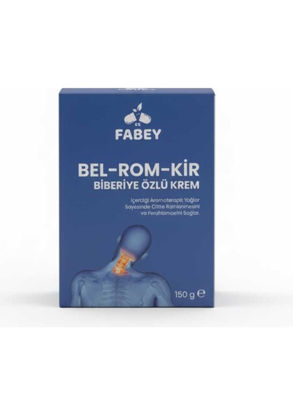 Neşe Natural Bel-Rom-Kir Biberiye Özlü Krem 150G modelleri