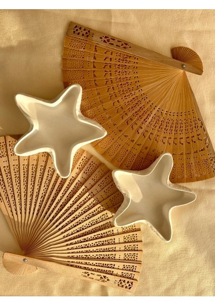 Deniz Yıldızı Dekoratif Takı Tabağı,mumluk