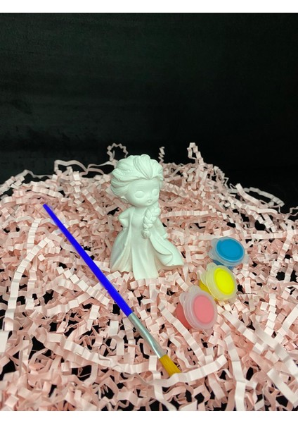 Elsa Eğlenceli Taş Boyama Seti/kendin Yap, Doğum Günü, Karne,etkinlik,tatil Hediyesi fiyatları