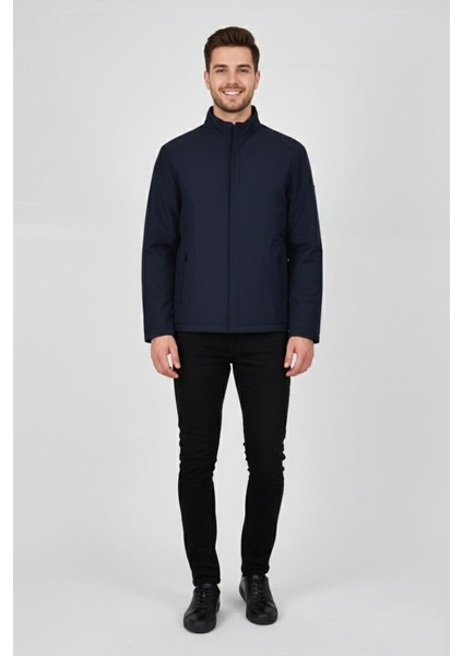 Erkek Hakim Yaka Içi Polarlı Spor Mont 99546 BGL-ST04879