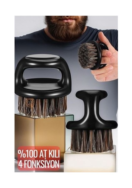 Winwinstore At Kılı Sakal Tarama Tıraş Temizlik Fırçası Absolute Professional