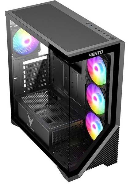 VG4202FL 850W 80+ Br Gen5 4X12CM Rgb Fan E-Atx Temperli Cam 2xusb2.0/1xusb3.0 Siyah Gamıng Kasa modelleri