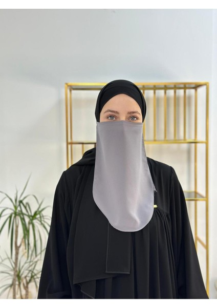 Iç Pece Baglamalı ,hijab ,nikap Gri Renk fiyatları