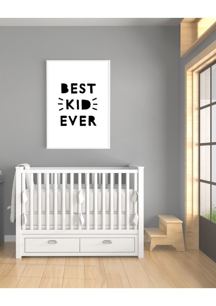 Best Kid Ever Dijital Baskı Çocuk Posteri (Çerçevesiz) fiyatları