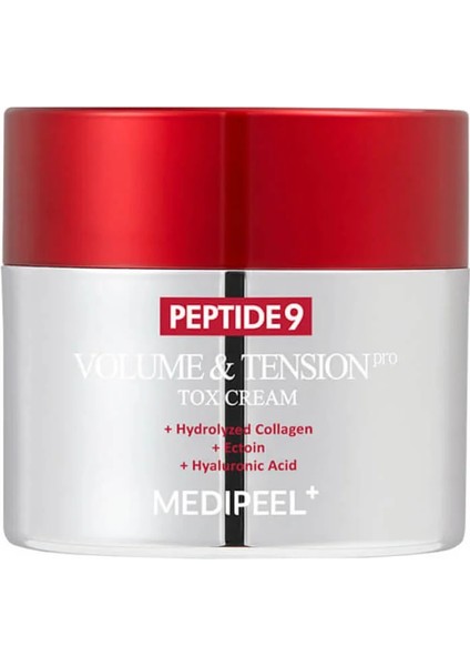 Medıpeel Peptide 9 Volume & Tension Tox Cream Pro 50 ml Matrixyl ve Peptit Kompleksi Içeren Cilt Bakım Kremi