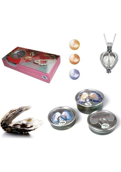 Istiridye Kabuğunda Gerçek Inci Kolye fırsatları