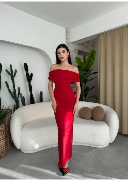 Athena Sırt Dekoltelielbise