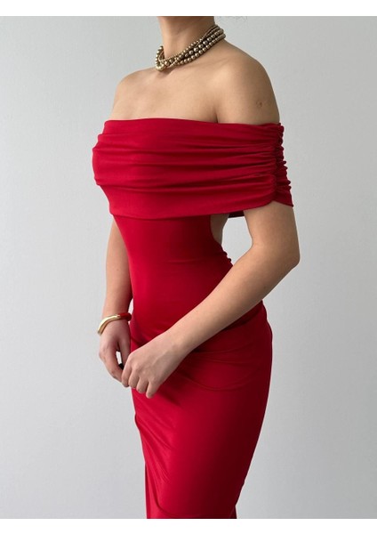 Athena Sırt Dekoltelielbise