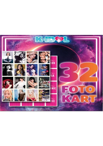 Blackpink - 2024.01 Takvim Poster Hediyeli