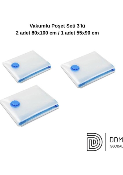 Vakumlu Poşet Seti 3'lü fiyatları