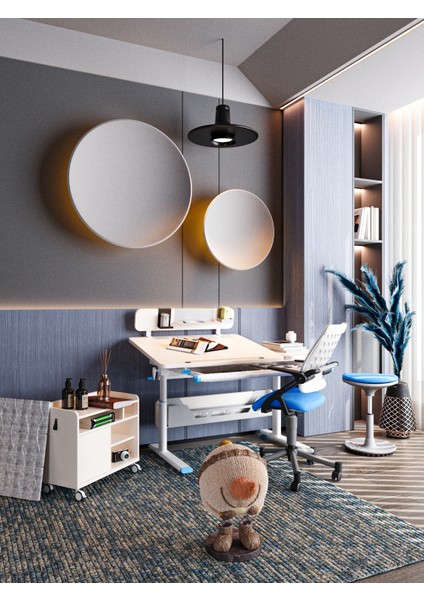 Vega Premium Plus Yükseklik ve Eğim Ayarlı Çalışma Masası Takımı