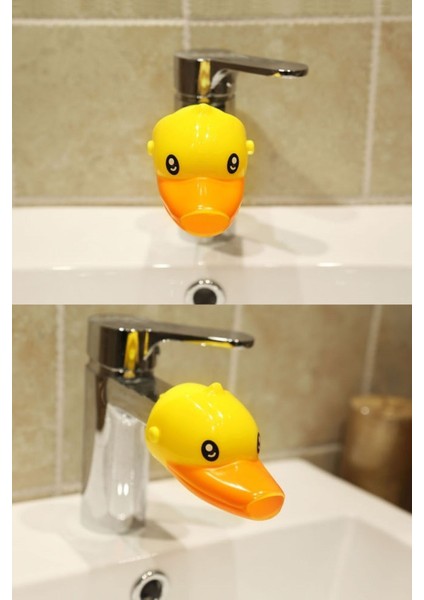 Çocuklar Için Musluk Uzatıcı Sevimli Ördek fiyatları