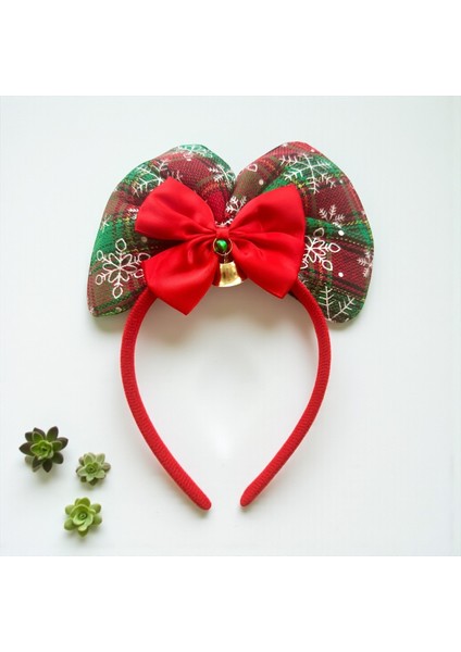 Kırmızı Renk Fiyonk ve Çan Temalı Yılbaşı, Yeni Yıl Taçı modelleri