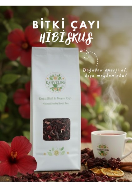 Hibiskus Çayı 250GR(DOĞAL Kurutulmuş, Katkısız)