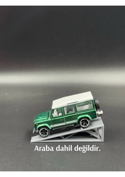 1:64 Ölçek Araba Rampası - Gri
