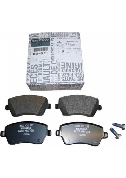 FREN BALATASI ON CLIO III-MODUS 05-LOGAN 07-ACCORD VII 03- 2.0-MICRA 03-SWIFT 05-NOTE 06- MAIS 410608481R