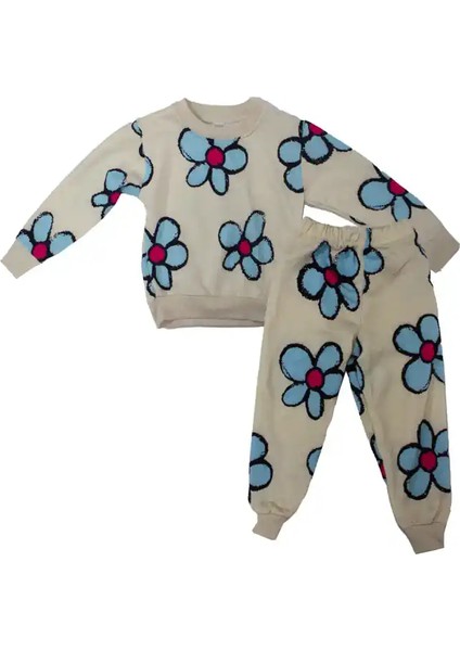 Mavi Papatya Eşofman Tk