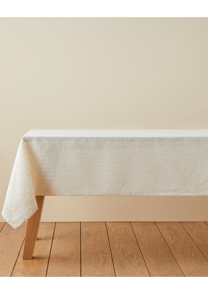 Harmonia Polyester Masa Örtüsü 145X200 cm Bej