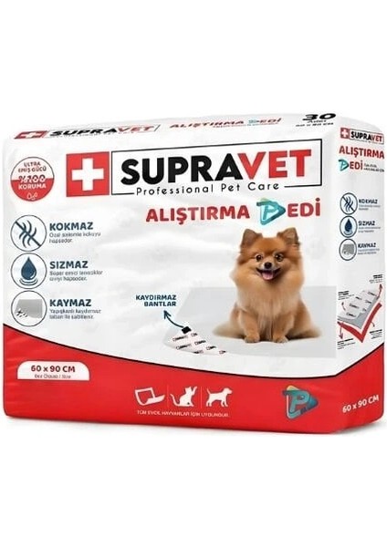 Supravet Köpek Tuvalet Alıştırma Pedi 10 Adet 60X90 cm