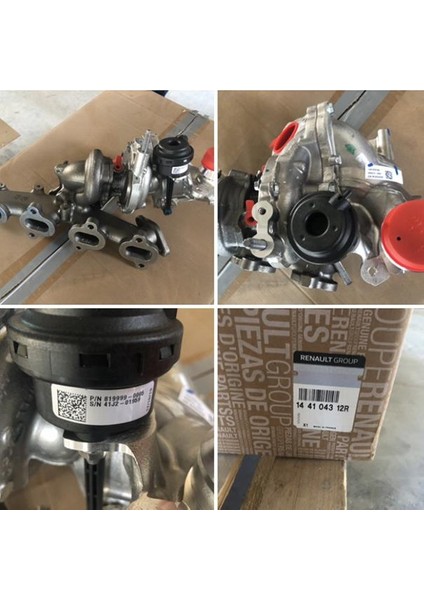 TURBO KOMPLE MASTER III 2.3 DCI 165HP 144109553R MAIS 144104312R