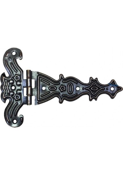 Dekoratif, Sac Tek Kuyruklu Menteşe - 69x102 mm, Büyük, Eskitme, 100 Adet