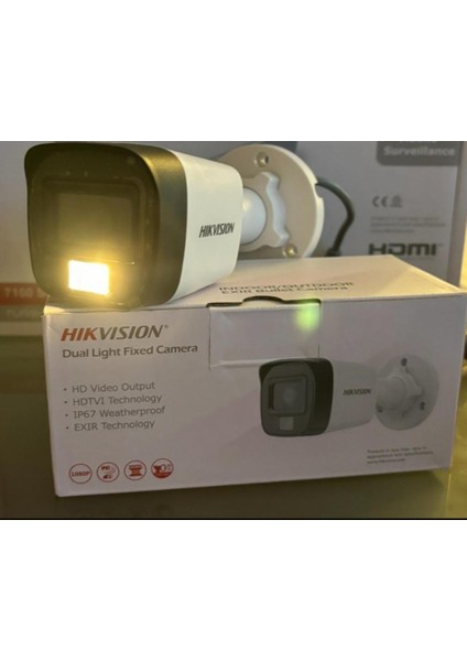 4 Kameralı Gece Renkli 8 Kanal Dvr 512GB Kayıt Cihazı (Yeni Nesil E-Ssd) 0,50 Kablo fiyatları