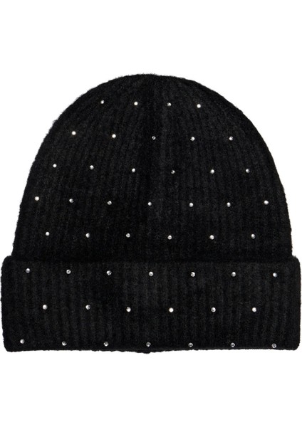 Kadın Onlkatherıne Taş Detaylı Yünlü Bere 15350754 Siyah