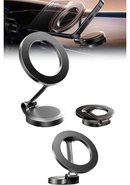 Magsafe Telefon Tutucu 360 Dönebilen Ayarlanabilir Araç Içi Tutucu - T618G043-Z96618 fırsatları