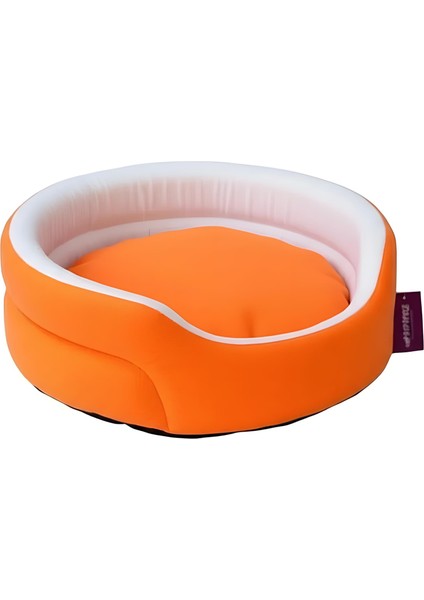 Paris Kedi ve Küçük Köpek Yatağı No:2 Turuncu 50X20CM