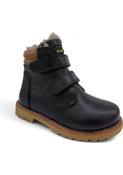 Hakiki Deri Gerçek Kürklü Unisex Çocuk Bot fiyatları