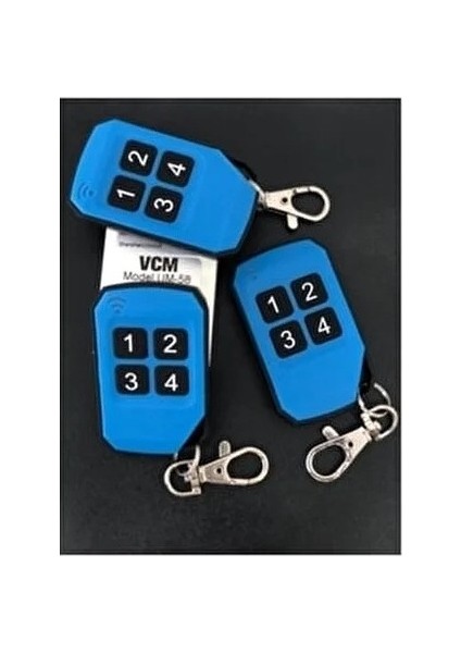 Um-58 Kopyalanabilir 4 Kanallı Otomatik Kapı KUMANDASI(3ADET)