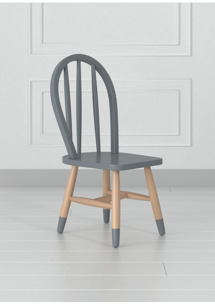 Woody Çocuk Sandalyesi Gri